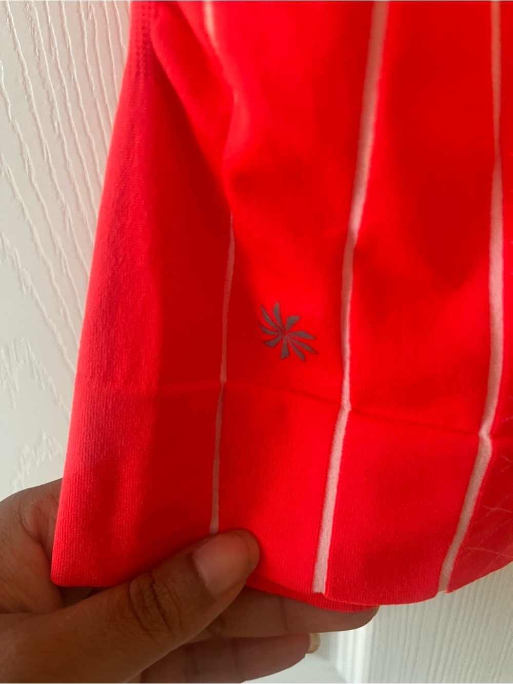 Women’s Bright orange Racerback Active Tank - Performance Fit - Picture 5 of 6